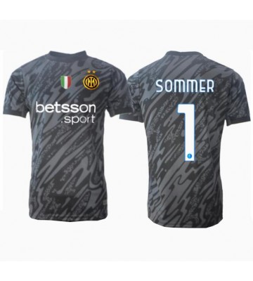 Inter Milan Yann Sommer #1 Målvakt Tredje Tröja 2024-25 Kortärmad
